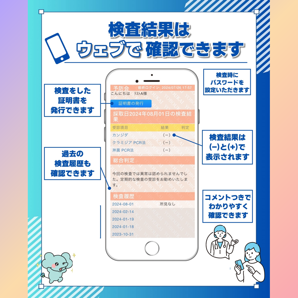 TSUBASA×予防会 男性検査セット